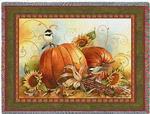 Joyful Harvest Tapestry Throw