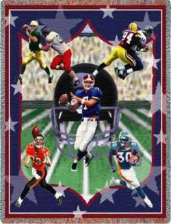 Ultimate Football Tapestry Throw