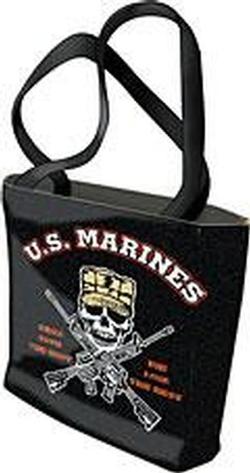 Mess With The Best US Marines Tote Bags