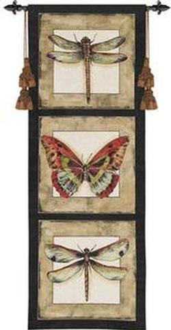 Butterfly Dragonfly II Tapestry Fine Wall Art Wall Hangings