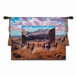 Running Horses Tapestry Fine Art Wall Hangings