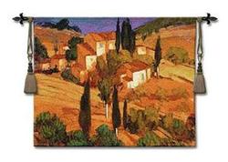 Terracotta Afternoon Tapestry Fine Wall Art Wall Hangings