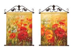 Field of Floral Canvas Art