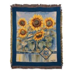 Sun Kissed Tiles Tapestry Throw